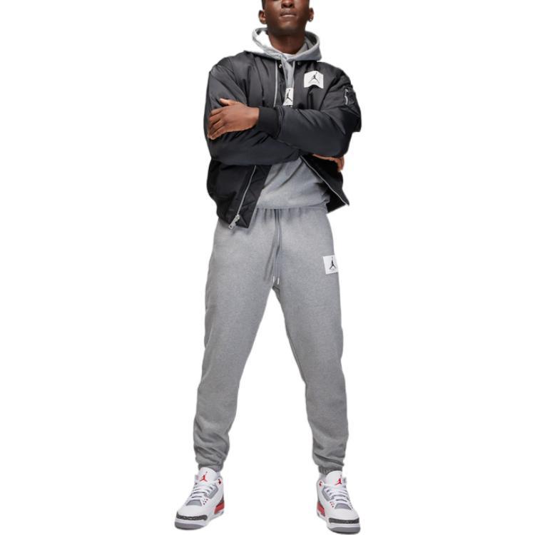 Jordan Knitted Sweatpants Men's Gray (Unisex) Knitted Sweatpants DQ7469 091