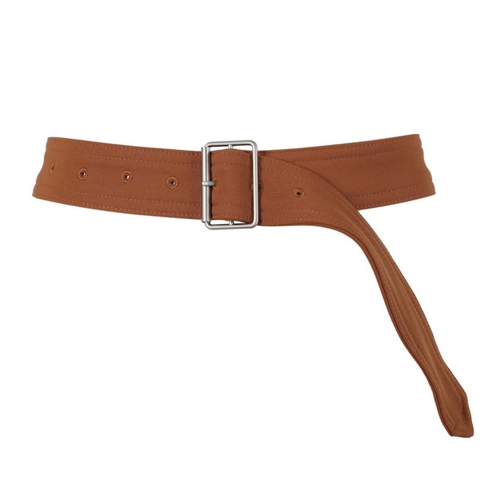 Женский широкий пояс на талию, пояс для верхней одежды, для пальто, ветровки, разноцветный зимний пояс для пальто с пряжкой