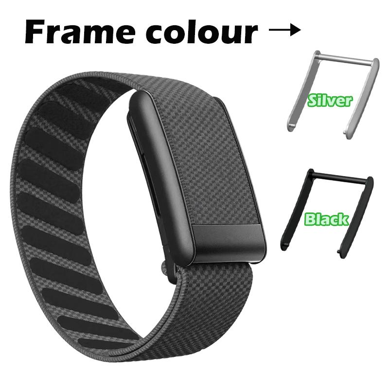 Для Whoop 5.0 Твиловый Нейлоновый Ремешок+РАМКА Ремешки Браслет Whoop Band 5.0 4.0 Эластичный Растягивающийся Спортивный Ремешок Браслет Часы для Whoop 4 5