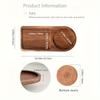 High Quality Wood Coffee Tray Brown Cup/Food/Dessert Wood Plate Cup Mat Weaving Mate Breakfast Tray House Hold