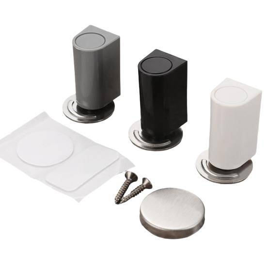 Магнитный дверной стопор Защита стены Без сверления Противоударный Ветрозащитный Дверной фиксатор Держатель Сверхпрочный Ковер Плитка Бетон Деревянный пол Настенный монтаж