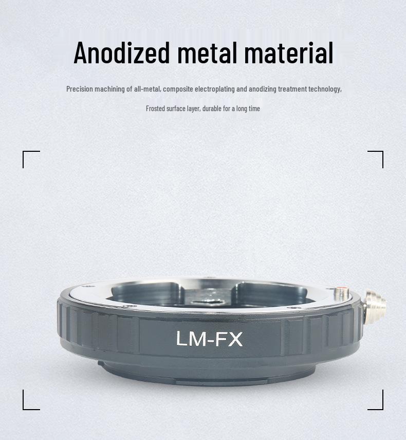 Переходное кольцо объектива LM-FX для объективов серии LM на беззеркальные камеры Fuji XT1/X-Pro2.