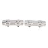 2Pcs M10 Duplex Wire Rope Grip Stainless Steel Cable Clamps Caliper Rigging Hardware