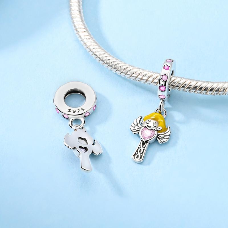 Новый медный ночник Магический кот Ежик Подвески Шармы Украшения Подходят для оригинального браслета Для женщин Подарок своими руками