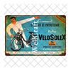 WellCraft Велосипед Velosolex Жестяные Знаки Ретро Велосипед Настенная Табличка Декор Паба WX