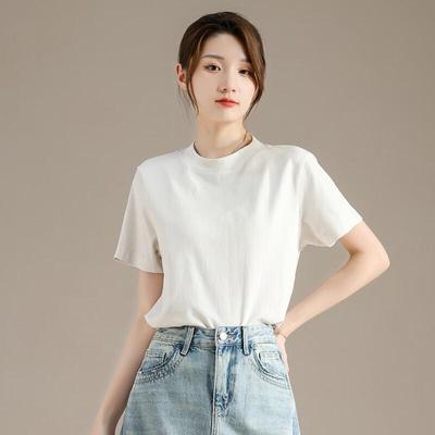 Женская свободная футболка с круглым вырезом и коротким рукавом RAIN.CUN