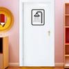 1Pc Stick Figure Shower Head Wall Stickers for Bathroom Door Girls Children Room Decoration Living Room Decor House Wall Decals