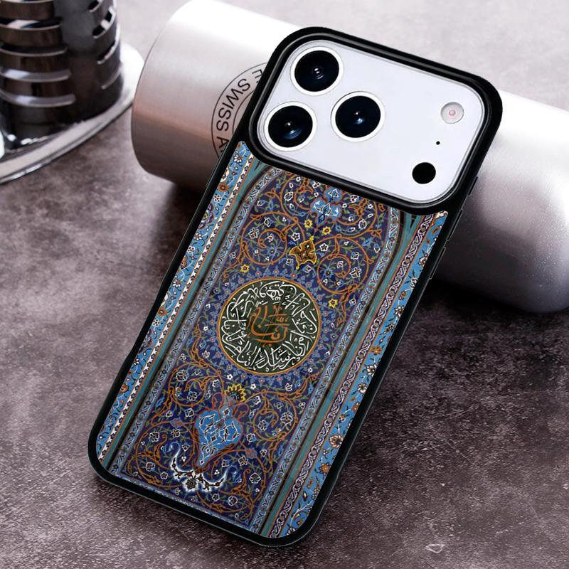 Мусульманский Исламский Михраб Турция Чехол для Телефона для iPhone 17 16 15 Pro Max Air 14 13 12 11 Plus Ударопрочный Capa Чехол
