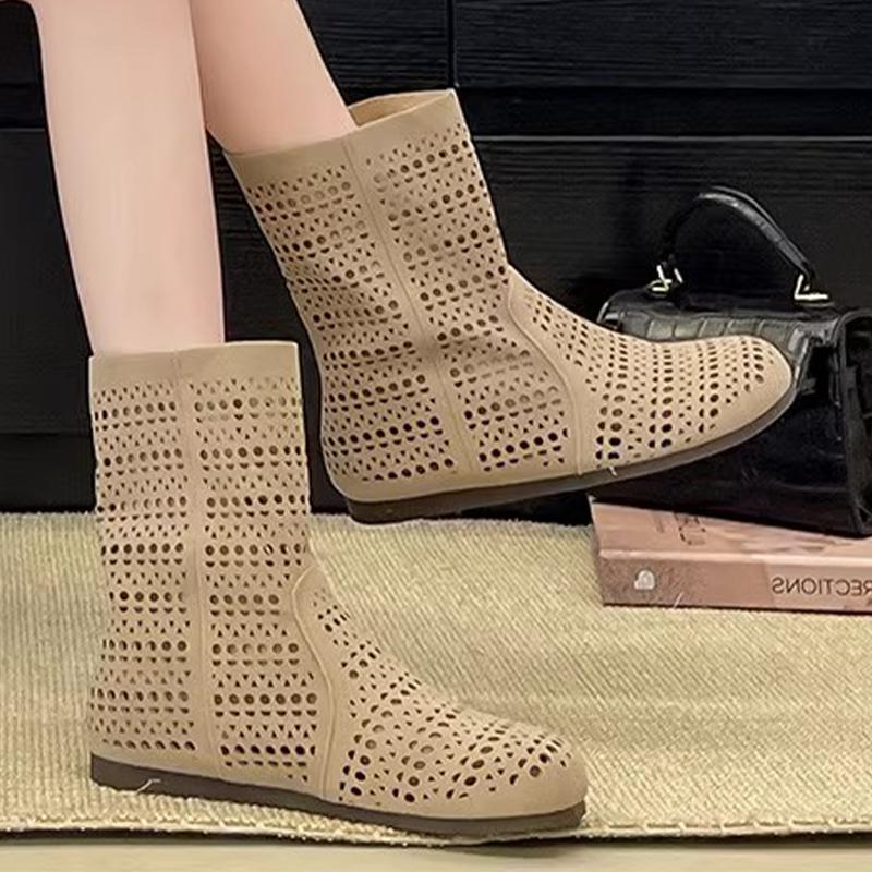 Модная женская обувь на плоской подошве, дизайнерские сандалии на щиколотке, новая летняя женская спортивная обувь 2025, модные крутые ботинки, платье, дышащая
