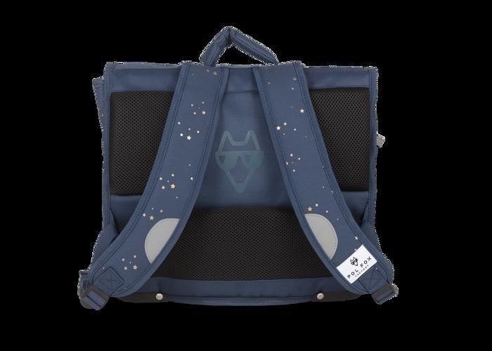 Cartable - POL FOX - STAR BLUE - 41 cm - Rabat réversible - Polyester 300 D