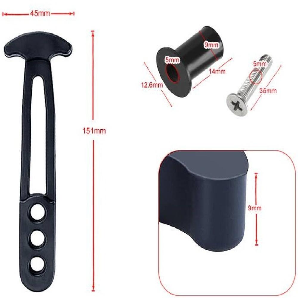 Ремень для телескопической лестницы на лодке, резиновая защелка морского класса с 3 регулируемыми монтажными отверстиями для 2-ступенчатой, 3-ступенчатой или 4-ступенчатой лестницы 