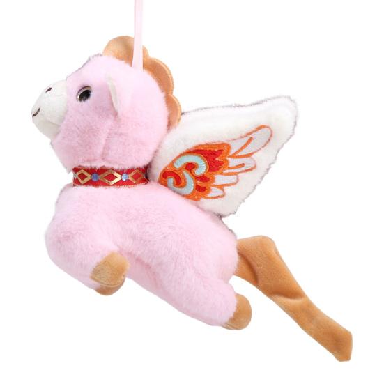 Плюшевая кукла-лошадь брелок год лошади зодиакальное украшение подвесная плюшевая игрушка для машины сумки подарок на китайский Новый год благоприятный символ благословения