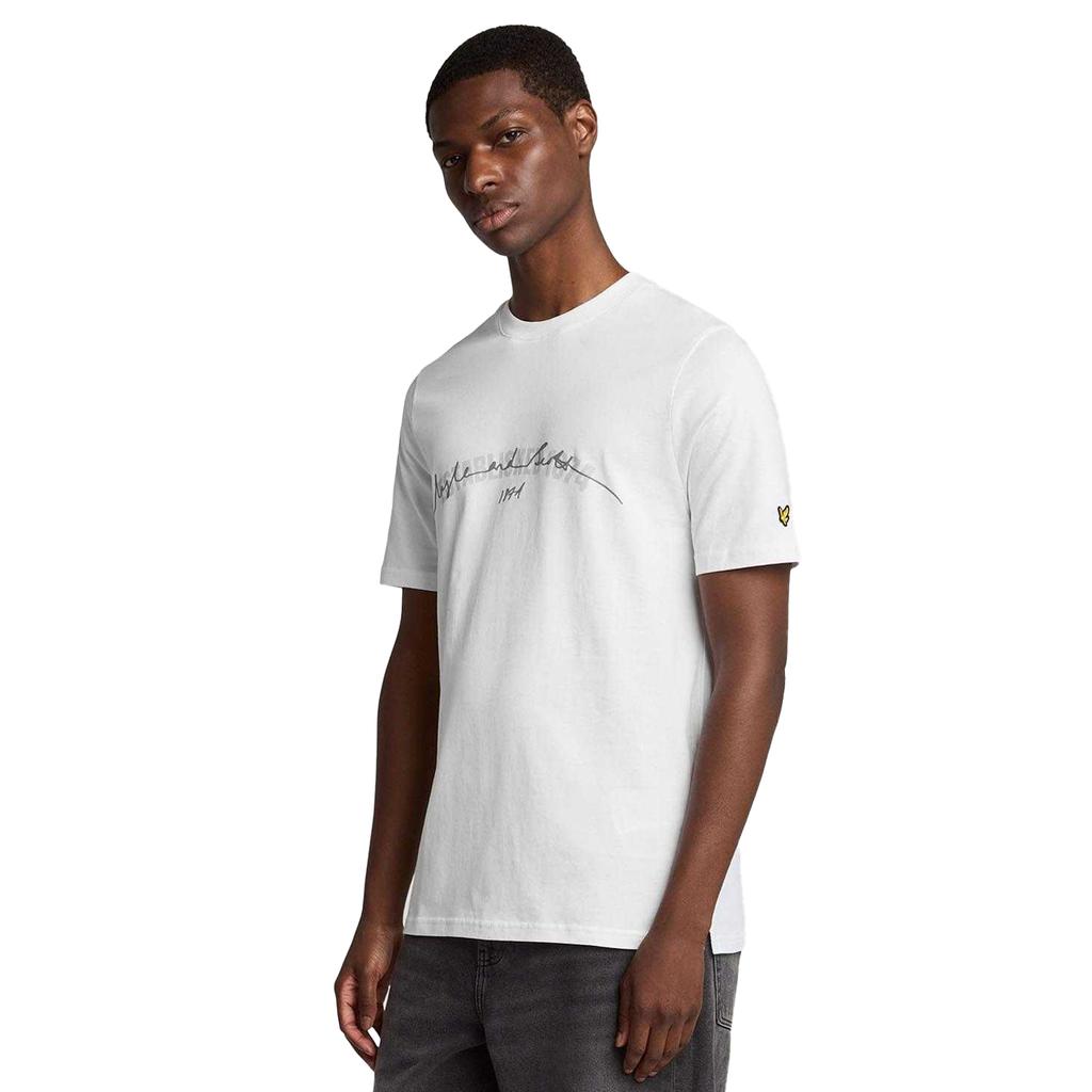 Lyle & Scott Mens Established 1874 Graphic T-Shirt