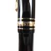 Excellent MONTBLANC fountain pen Meisterstck pix 145 classic Black gold 14K mens Used