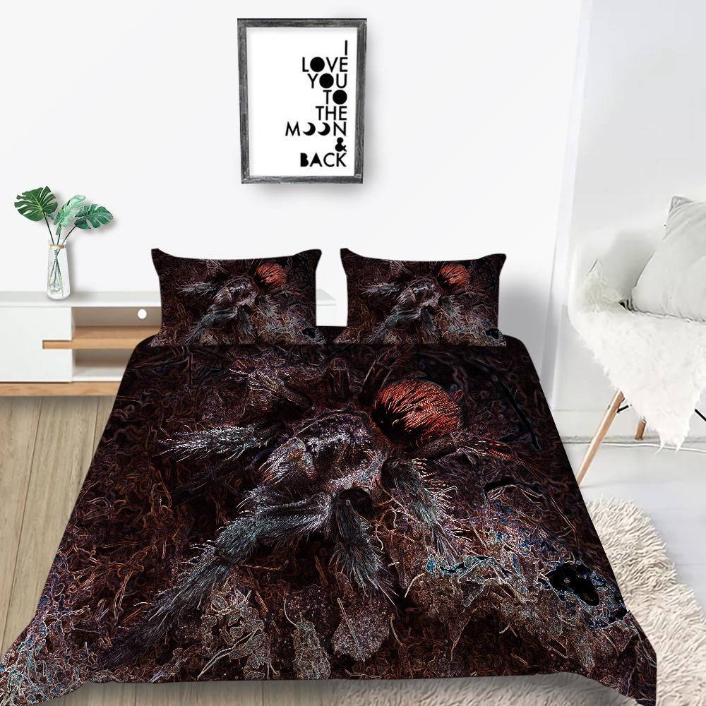 Spider Quilt Cover Bedding Insect Quilt Cover and Pillow Cover Bedding Set Australia/EU/US Single/double Bed Full Size Bedding Decoration