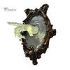 Ghost Hand Wall Sculpture Ghost In The Mirror Wall Plaque Gothic Spectral Hand Wall Decoration for Halloween Home Decor