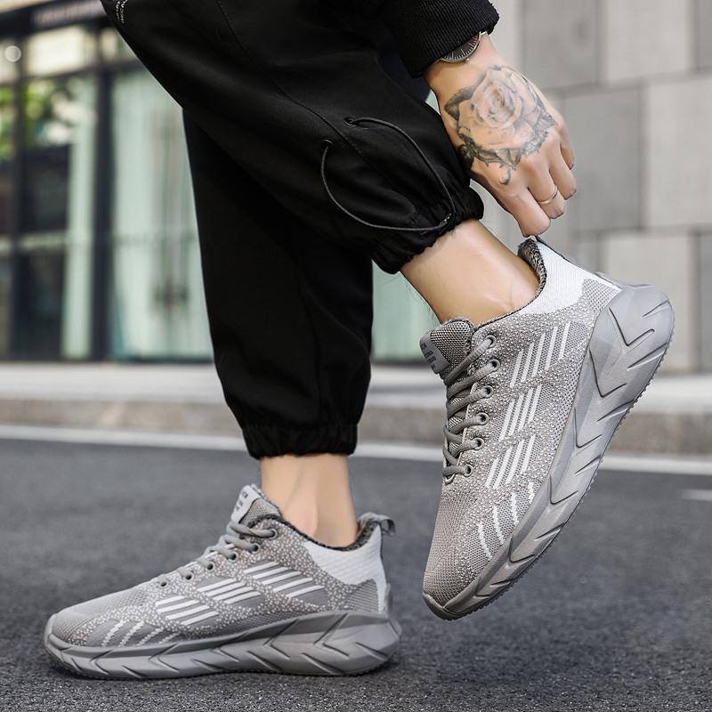 Зимние мужские кроссовки большого размера, модные, плюшевые, теплые, с подкладкой, мужские кроссовки для активного отдыха, супер легкие, мягкие, удобные