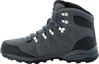 Обувь для треккинга Jack Wolfskin Refugio Texapore Mid (4049841) grey/black