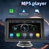 7-дюймовый автомобильный радиоприемник, автомобильный мультимедийный проигрыватель HD 1024P, беспроводной Carplay, Android, автомобильная стереосистема с сенсорным экраном и Bluetooth