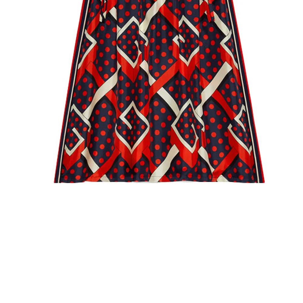 GUCCI Casual Long Skirt Women's Red (Unisex) Casual Long Skirts 658072 XJDI1 9376