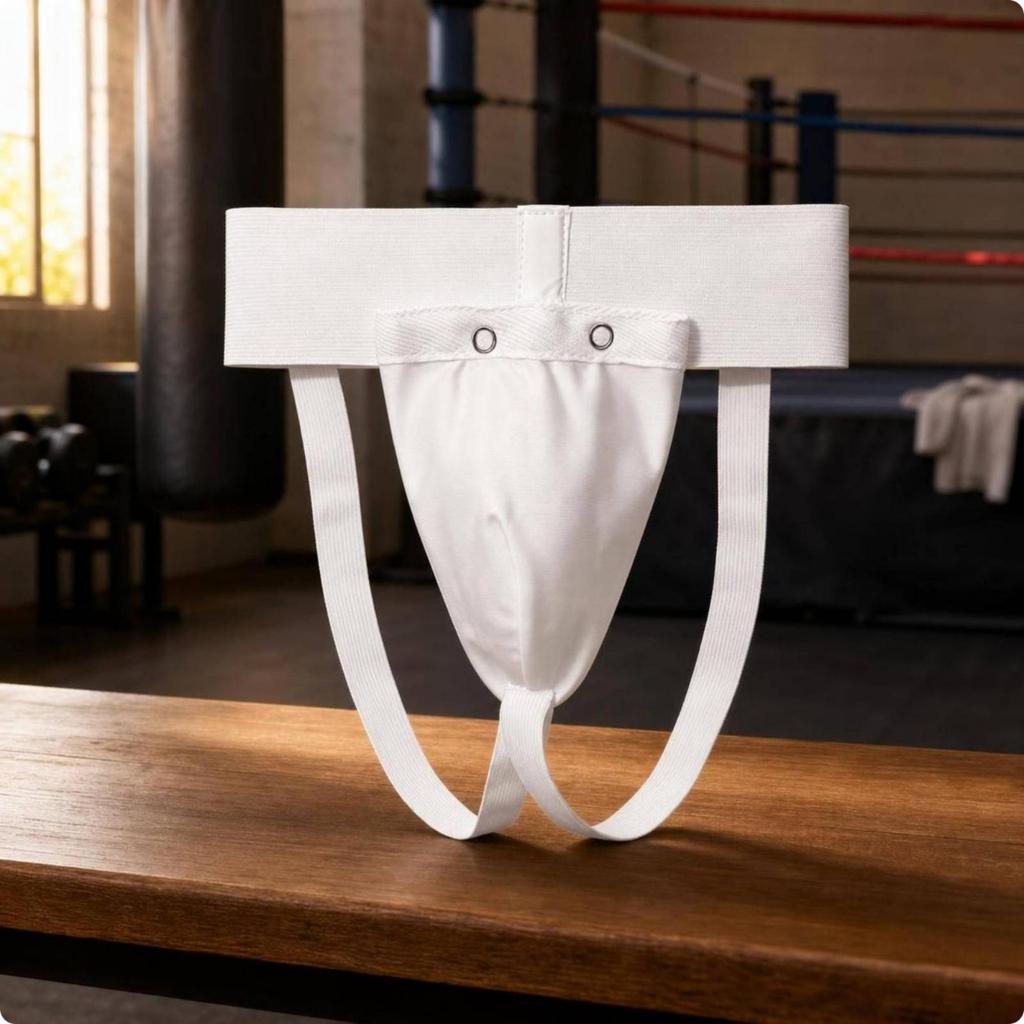 Karate Groin Protector Padded with Removable Cup Jockstrap