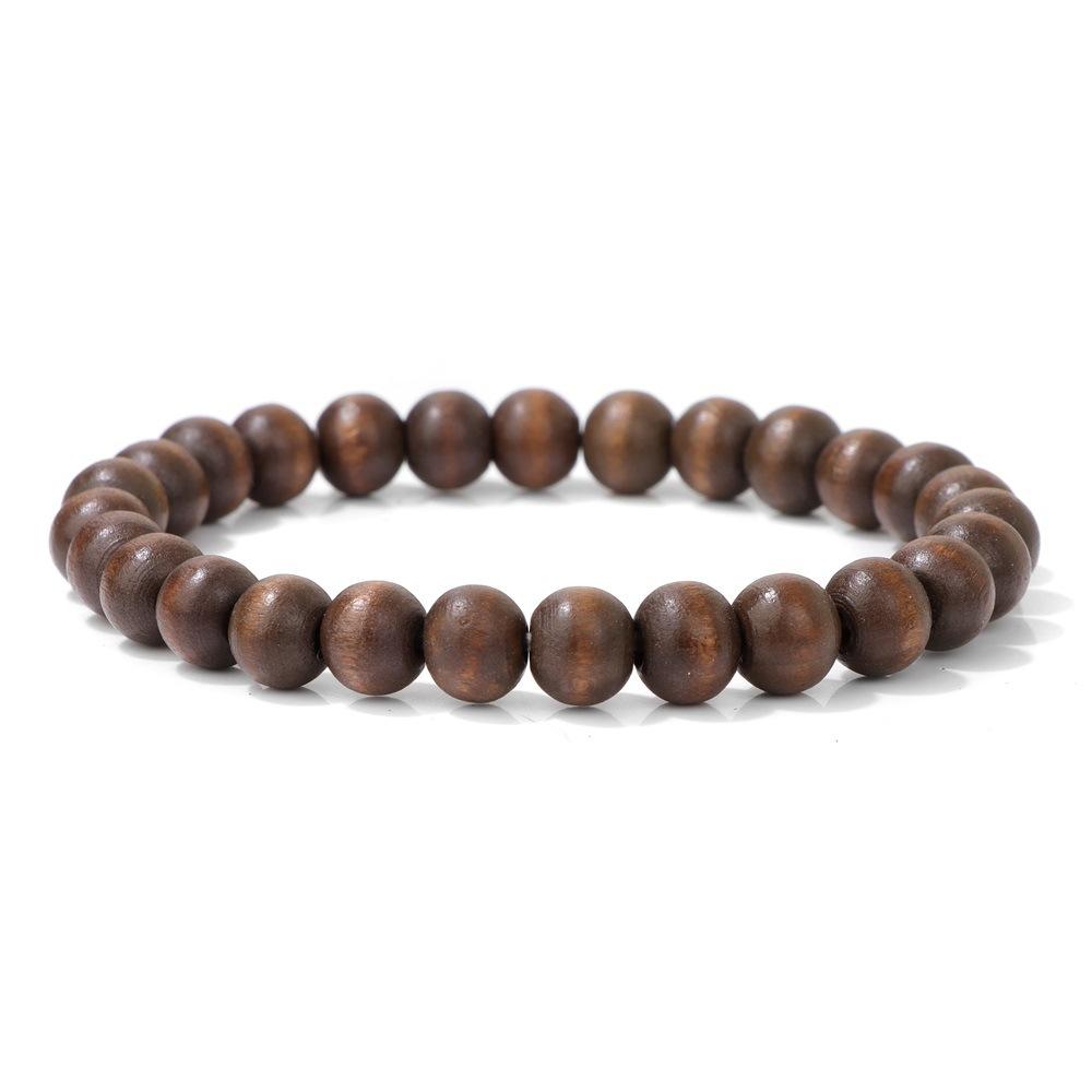 JYL TS Bracelet Men's Volcanic Stone Crown Set Bold Enhances Authority And Luck