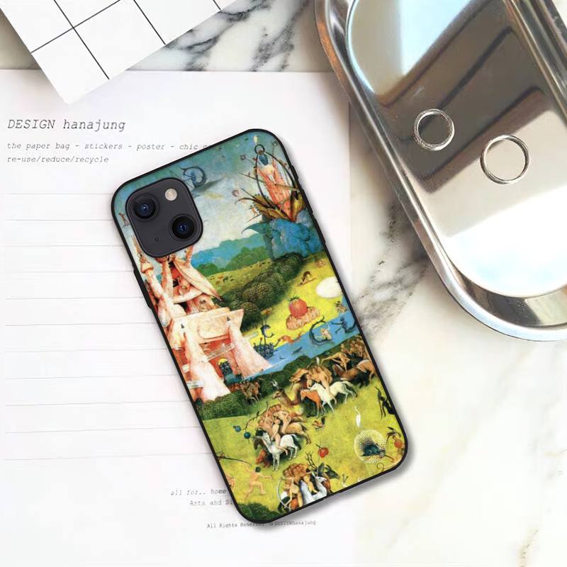 Чехол для телефона Hieronymus Bosch для iPhone 11 12 Mini 13 14 Pro XS Max X 8 7 6s Plus 5 SE XR Shell