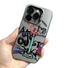 Чехол для iPhone 17 в стиле стрит-арт: Защита от падений, Модный для iPhone 16 Pro, 15, 13 Pro Max и 14X