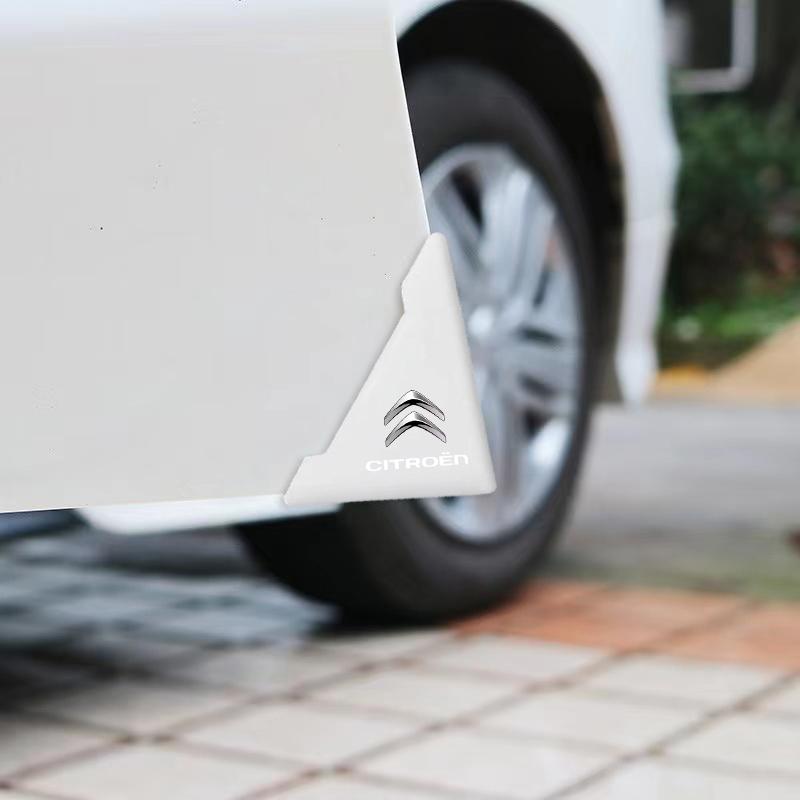 2Pcs Car Door Guard Edge Corner Protector Sticker Emblem Car Accessories For Citroen C2 C3 C4 C5 C6 C1 DS3 DS4 DS5 DS7 Xsara Berlingo Saxo Picasso