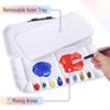 18 Wells Watercolor Palette Paint Case with Mixing Area for Acrylic Painting Portable Travel