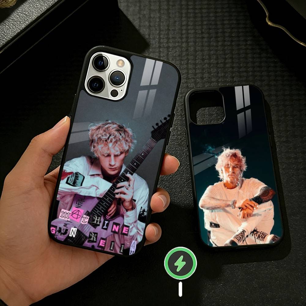 MGK LOST A-AMERICANA Phone Case For iPhone 17/16/15/14/13/12/Plus/Pro/Max for Magnetic Wireless Charging