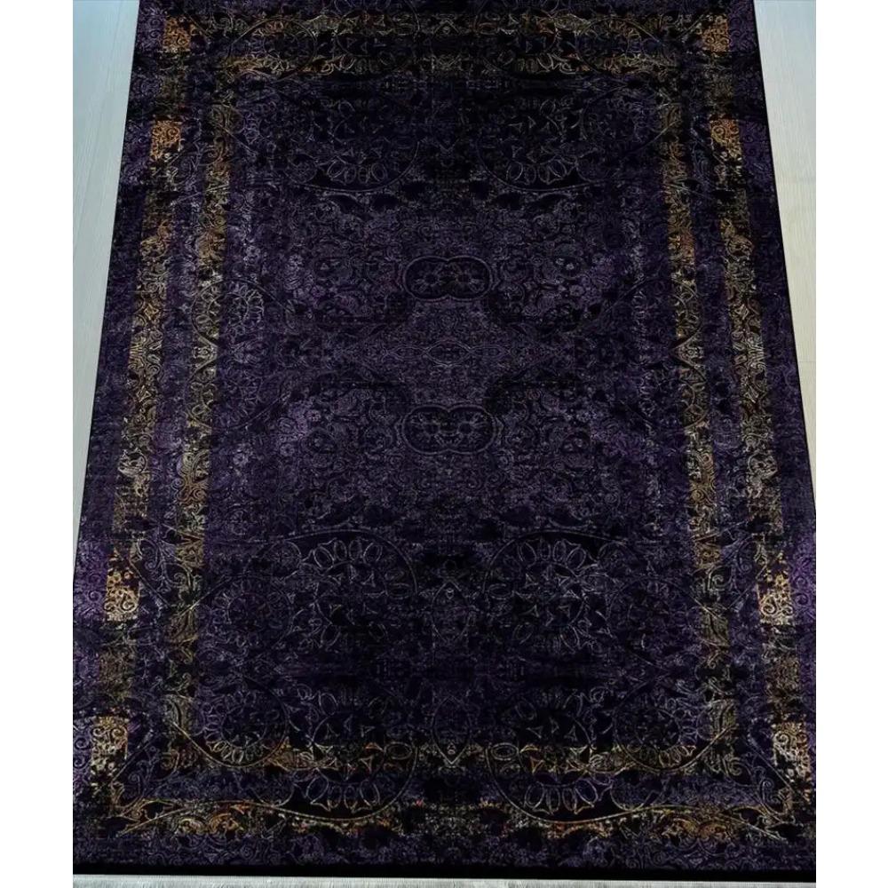 Purple, Oriental  Vintage Rug