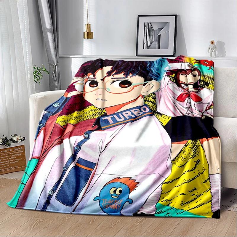 2026 New Style DAN DA DAN Anime Cartoon Blanket,Soft Throw Blanket for Home Bedroom Bed Sofa Picnic Travel Office Cover Kid Gift