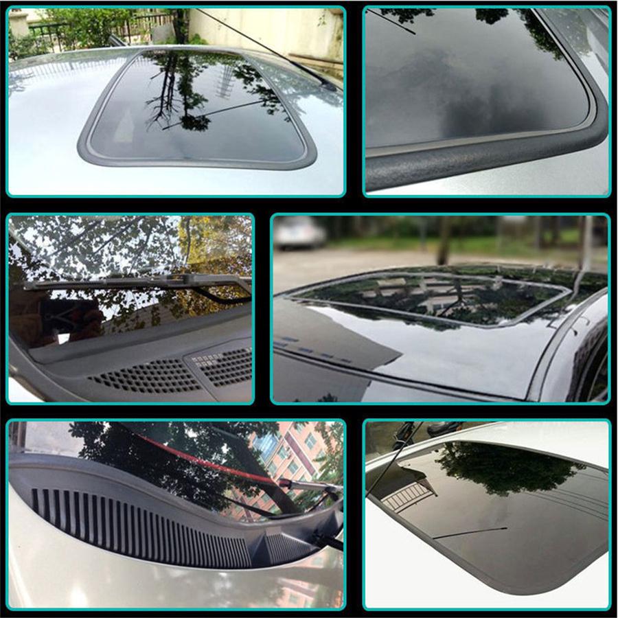 5 м 25 мм Автомобильное лобовое стекло Люк Треугольное окно Уплотнительная лента Отделка Звукоизолированная