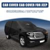 Motoforti Pickup Truck Car Cover Fit for Toyota Tacoma Double Cab 4 Door 6.1 Feet Bed