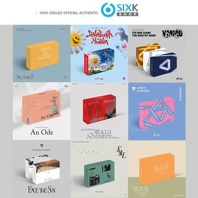 Коллекция титульных альбомов SEVENTEEN (Версия комплекта обновления)