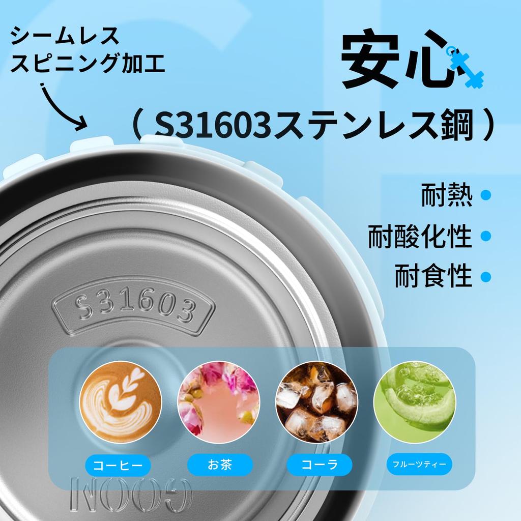 Бутылка для воды GERM объемом 680 мл с изоляцией от холода, бутылка из нержавеющей стали 31603 с трубочкой, большой емкости, с вакуумной изоляцией, бесшовный термос