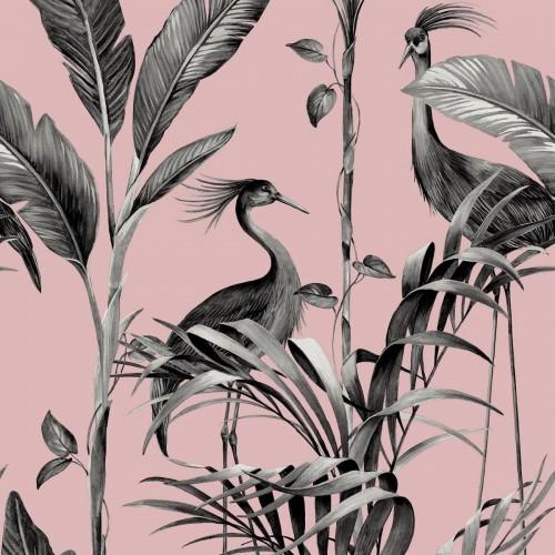 Belgravia Azzurra Leaf Wallpaper