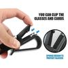 ESU5 ABS Glasses Clip Car Sun Visor Card Ticket Clamp Fastener For Mercedes Benz AMG GLE GLS CLS GLC CLA GLA GLK ML C197 R231 W167