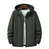 Jacket Men's Coat Thin Hooded Workwear Versatile Casual Waterproof Windproof Outdoor Casual Men's Wear