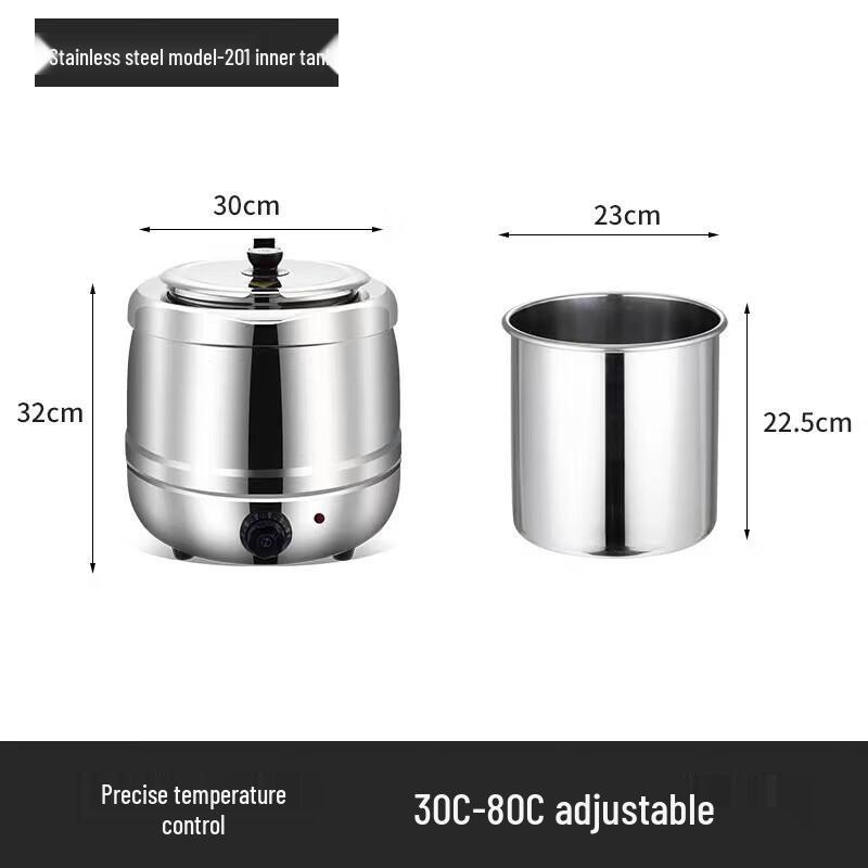 Zhenggang Commercial Electric Soup Warmer Pot