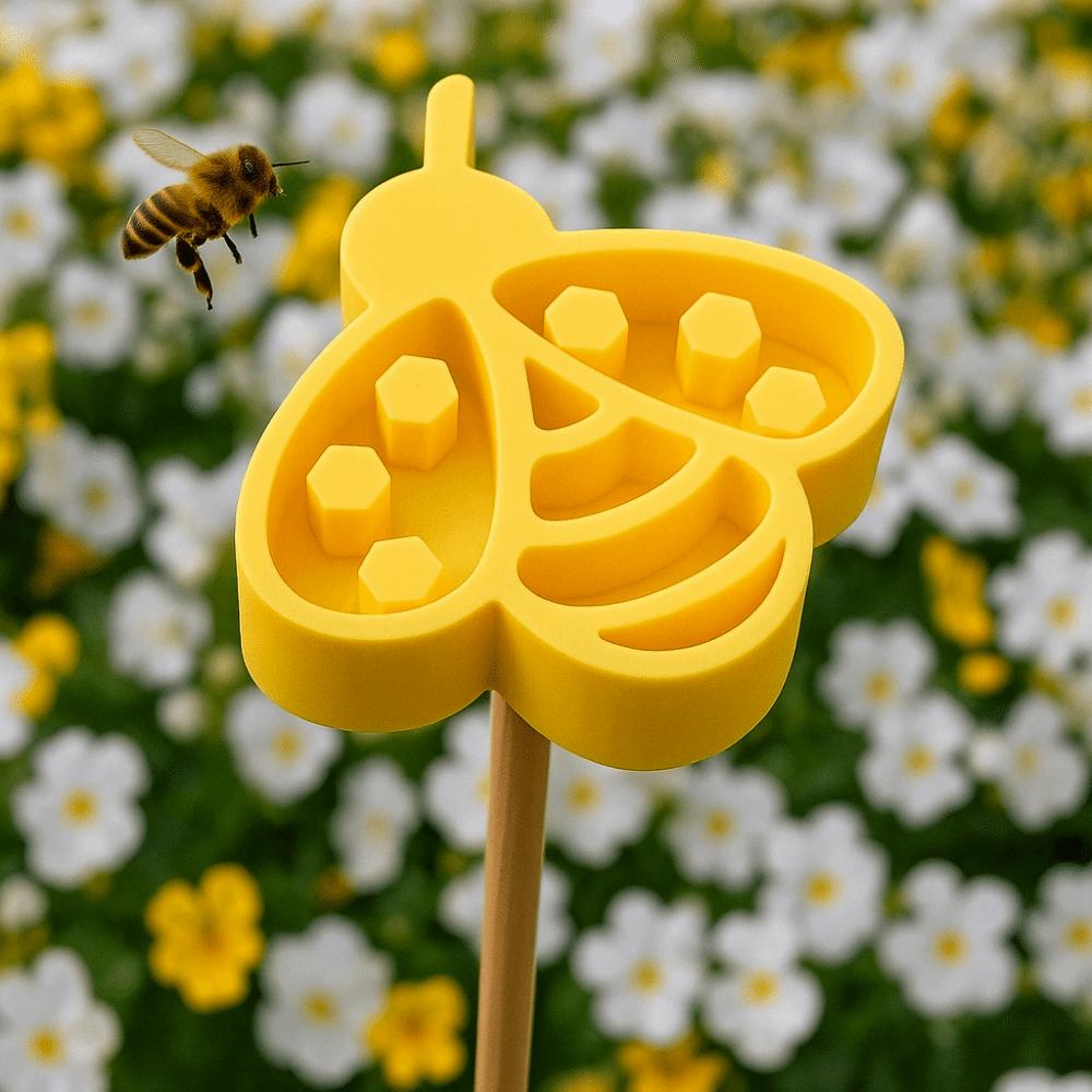 Plastic Insect Waterer Decorative Bees Water Feeder Creative Insect Water Station Yard Decor