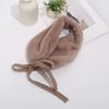 Plush Winter Small Scarf Thick Warm Neck Wrap New Tie Earmuffs