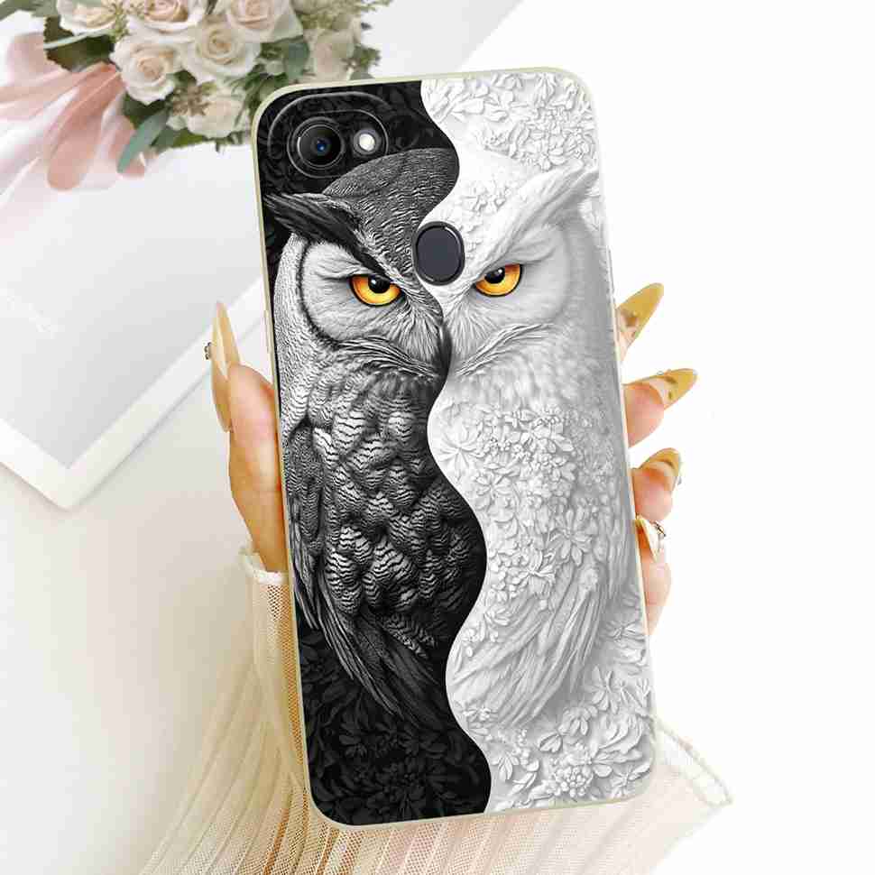 Beautiful Flowers Case For Oppo F7 Case CPH1819 CPH1821 Soft Silicone Fundas Phone Cases For Oppo F7 F 7 4G Cover Fundas