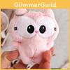 Pink Garfield Plush Keychain With Pp Cotton Filling Perfect For Collectors And Gifts