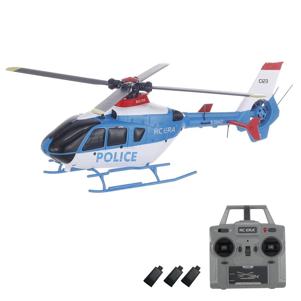 Remote Control Helicopter, 2.4G 6CH 6-Axis Gyro Optical Flow Localization Altitude Hold 1:36 Scale