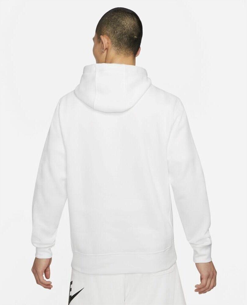 Куртка Nike Hoodie Club Fleece (BV2645) белый/черный