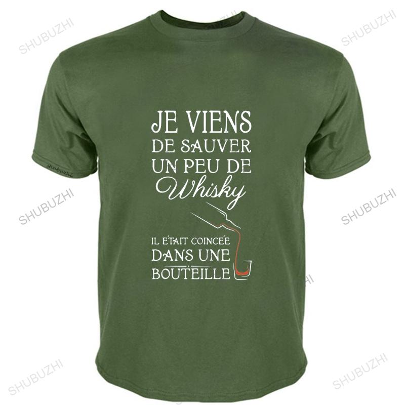 Whiskey Humor T Shirt Best Gift For Someone Who Likes Whiskeys Funny I Just Saved A Little EU Size Beer Lovers T-Shirt
