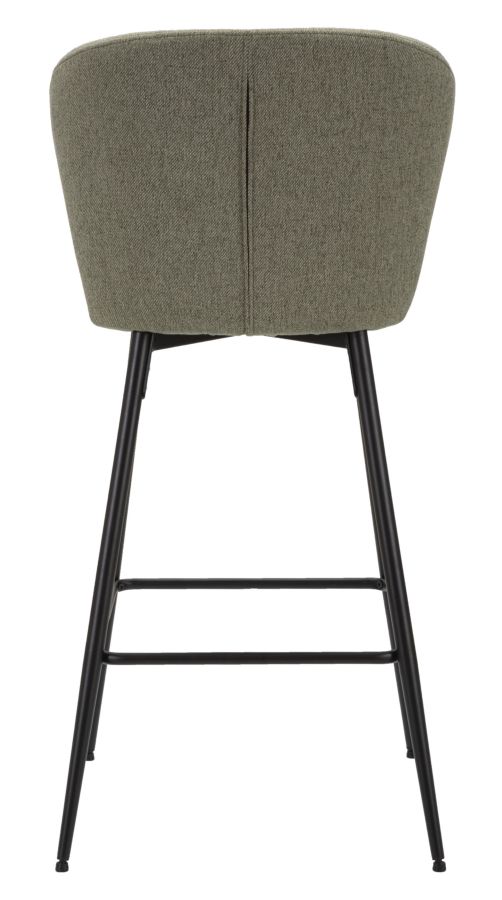 Bar Stool Losanna Green Set 2 Pz Cm 52X59X108