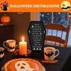 Halloween Sign Decoration Halloween Coffin Letter Board Desk Sign Festive Scene Props Display Scary Message Board For Farmhouse